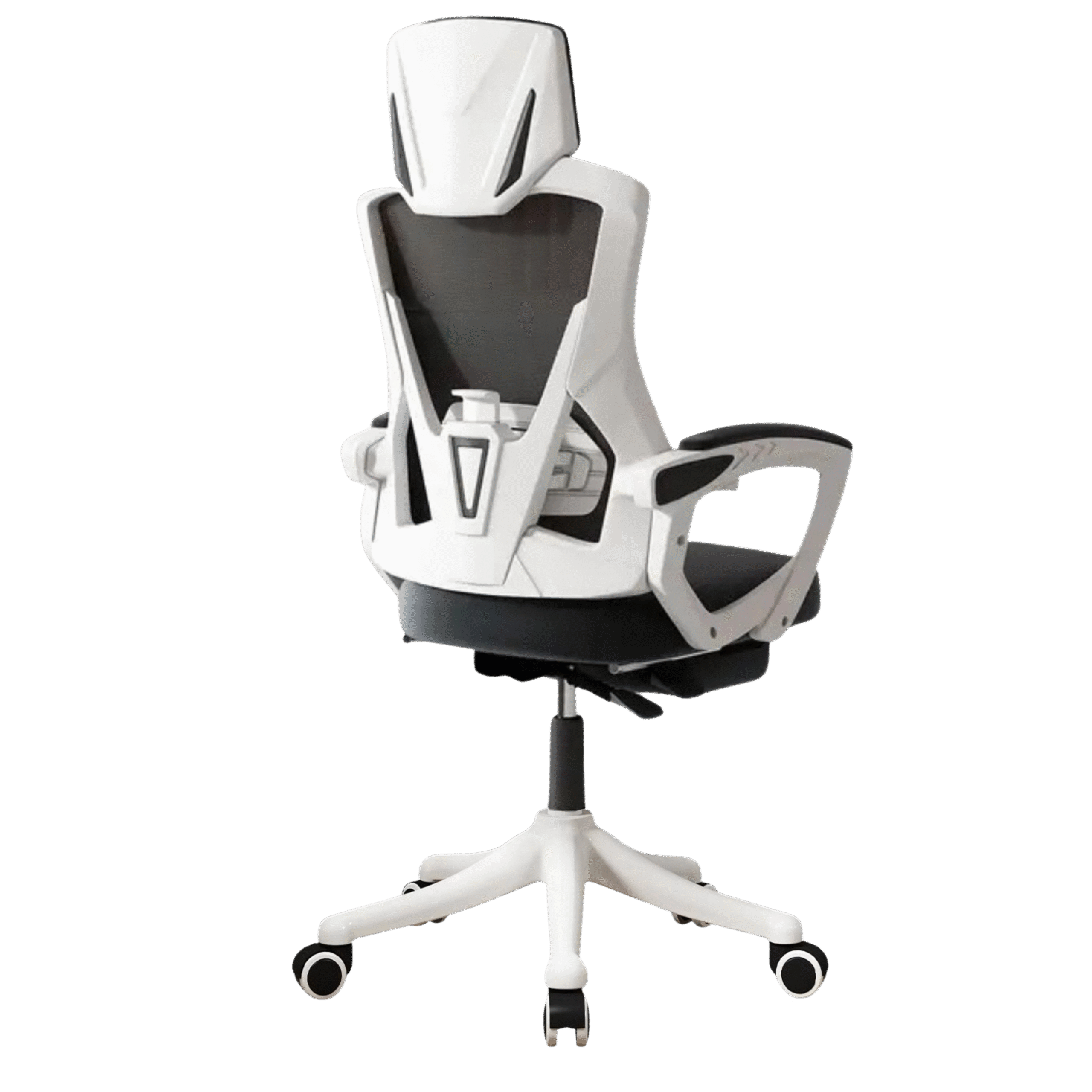 GJ818B-scaled-1.png Elegant Laurel Tritonia - Fixed Headrest - White / Black - Image 1
